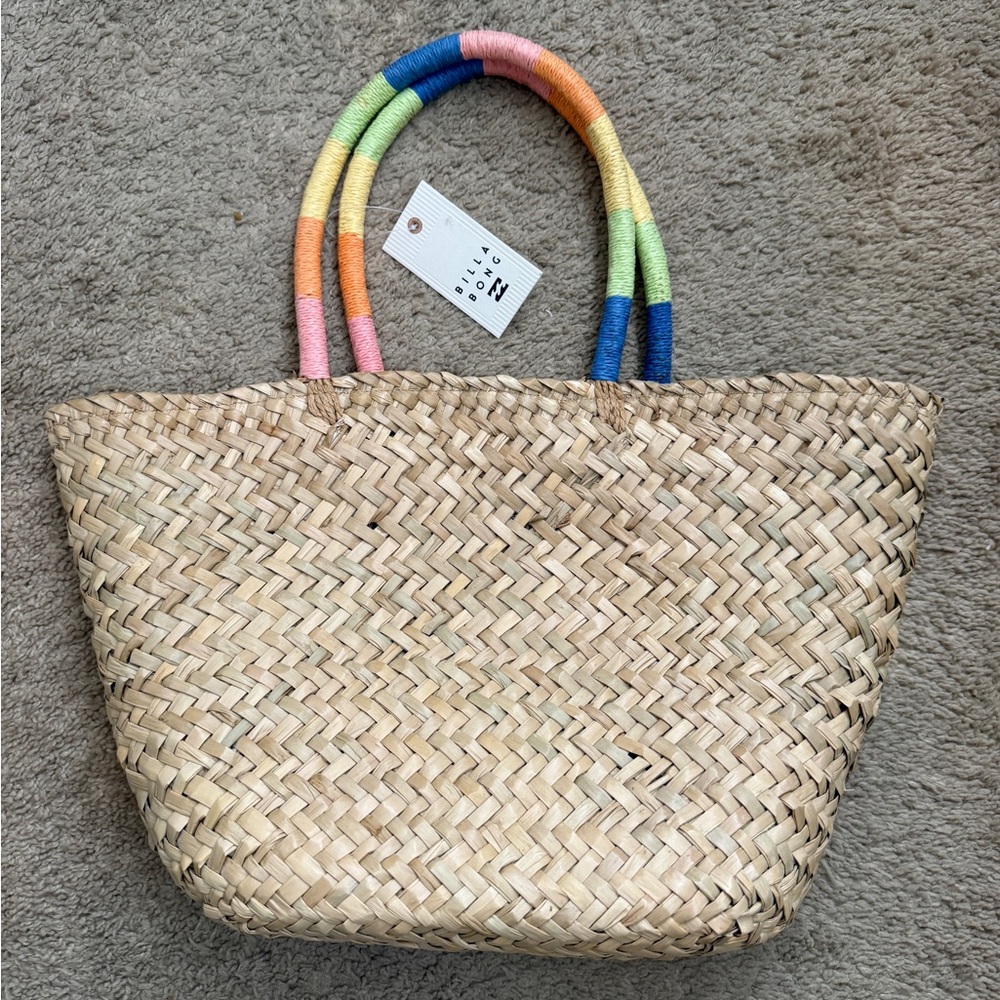 Billabong Wrapped Up Straw Tote Bag